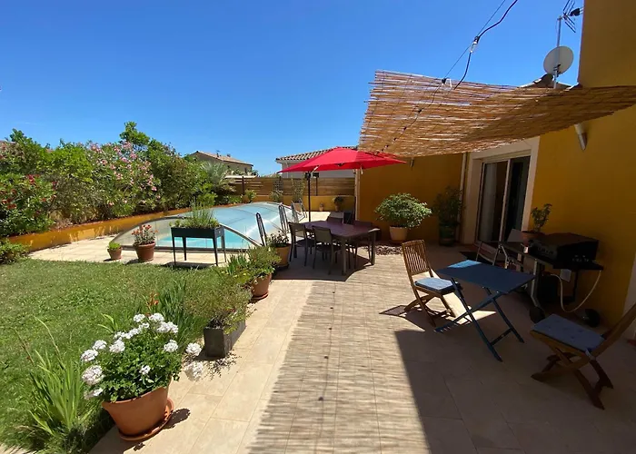 La Columerine - Familiale - Soleil - Piscine Villa