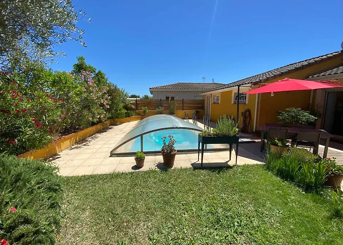 La Columerine - Familiale - Soleil - Piscine Villa